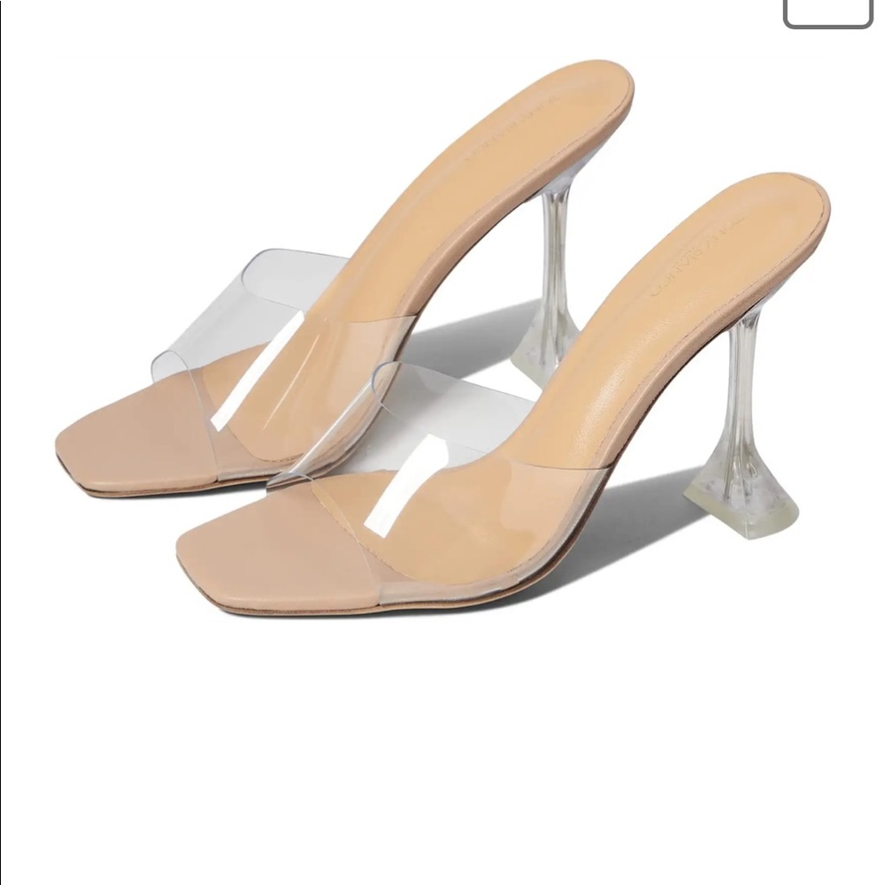 Tony Bianco - Serri Clear Vinylite/Skin Nappa 10.5cm Heels